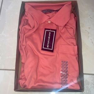Coral, X-large, David Taylor polo